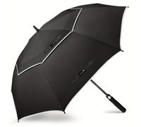 TEMU Paraguas de golf abatible totalmente automático ZOMEKE, con tiras reflectantes, disponible en 54/62/68 pulgadas, con ventilación de toldo y resistente al sol y al viento