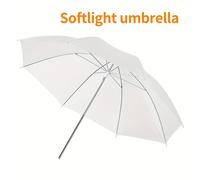 TEMU Paraguas de reflejo translúcido para fotografía de 1 pieza y 33.85 pulgadas, accesorio difusor de luz para fotografía, sin soporte, adecuado para sesiones fotográficas y videografías en estudio