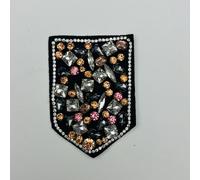 TEMU Parche de vidrio con forma de de diamante