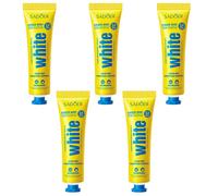 TEMU Pasta de dientes de jengibre y , 5 piezas. los dientes. Limpieza profunda. el . las manchas al cepillarse. Pasta de dientes sin flúor. Adecuada de viaje.