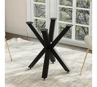 TEMU Patas de Mesa de 28 Pulgadas para Mesas de Café y Comedor DIY - Base de Metal Resistente para Tapas de Vidrio, Mármol y Madera -