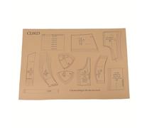 TEMU Patrones de costura de bustier para mujer de varios tamaños, plantillas de a 1:1, diseños de de ropa, guías de costura ideales para sastrería y de moda - para de la costura.