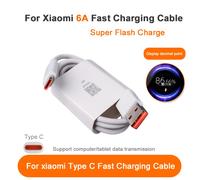 TEMU PD 67W para Xiaomi 15 USB A a Tipo C de Carga Súper Rápida para Mi 14 Ultra 13 12 Pro Redmi K70 Galaxy S24 Cable de 6A