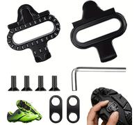 TEMU Pedal de Bicicleta Compatible con SPD MTB SH51/SH56, Juego de Zapatos de Ciclismo para Hombres y Mujeres - Zapatos para Ejercicio, Ciclismo en Interiores y Montaña