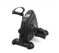 TEMU Pedaleador con Pantalla LCD. Mini Bicicleta Estática. Ejercitador de Pedales para Brazos y Piernas. Pedales de Rehabilitación para Mayores.