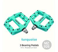 TEMU Pedales antideslizantes de nailon ultraligeros para bicicletas de montaña MTB, rodamientos sellados