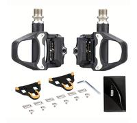 TEMU Pedales de Bicicleta RACEWORK con de Bloqueo - Compatibles con para Montaña/Carrera, Plataforma de Nylon Resistente y Placa de Bloqueo para Ciclismo, Compatibles con ( de Bloqueo)