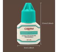 TEMU Pegamento de pestañas para esteticistas, diseñado para un secado rápido en 2 , que una implantación de pestañas duradera y fuerte