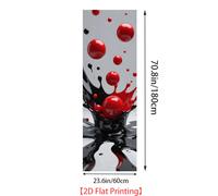 TEMU Pegatina Decorativa para Refrigerador 1 Pieza 60×180 cm, Estilo Moderno, Diseño Temático, Autoadhesivo, Adecuado para Armarios y Muebles, Decoración para , Impresión 2D