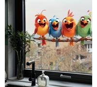 TEMU Pegatinas con pájaros mascotas, perfectas para la decoración navideña del hogar y regalos personalizados. murales pueden mejorar tu dormitorio, o ventana. un de y a tu con esta pegatina.