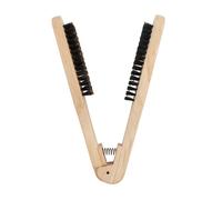 TEMU Peine Alisador de Madera de Cara | Cepillo Alisador de Pelo, Ideal para Uso en Casa y Salón, para Todo Tipo de Cabello, Diseño Ergonómico