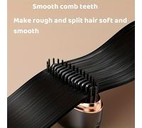 TEMU Peine Alisador Mini Inalámbrico - Recargable USB, Portátil y de Bolsillo con Punta para Flequillo, Alisado Rápido y Estilo para Cabello Liso, Ideal para Viajes