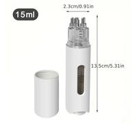 TEMU Peine Aplicador Portátil para Cabelludo - un Peine de Masaje Diseñado para Aceites Esenciales, Control de Velocidad y Promoción de un Cuero Cabelludo , con Guía Líquida