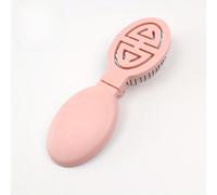 TEMU Peine con Airbag Compacto con Espejo de Maquillaje, Diseño Plegable y Función de Masaje para Cabello y Cuero Cabelludo, Ideal para Peinar y