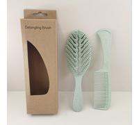 TEMU Peine de paja profesional para uso en cabello húmedo y , diseñado para limpiar cabelludo y prevenir