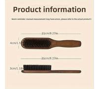 TEMU Peine Multifuncional para Barba de Hombre con Dientes - Herramienta de y Aplicación Uniforme de Aceite, Ideal para Uso en Casa o Viajes