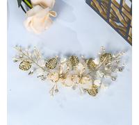 TEMU Peine para el pelo con pedrería y estilo floral de bosque a , accesorio versátil de lujo para uso diario, horquilla para recogido de novia y dama de honor de boda