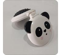 TEMU Peine Plegable con Espejo y Cojín de Aire de Goma Portátil, con el Cabello, Diseño Lindo, Agarre , , Fácil de Llevar