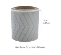 TEMU Película de Vinilo Reflectante Plateado de Visibilidad para Transferencia Térmica, Cinta de Planchado para Ropa con