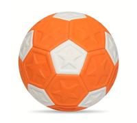 TEMU Pelota de fútbol tamaño 5 con de media luna y magia de esquinas giratorias, resistente al y a para entrenamiento juvenil y adulto