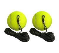 TEMU Pelotas de entrenamiento de tenis para auto-práctica con cuerda, diseñadas para entrenamiento y ejercicio.