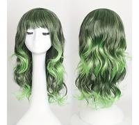 TEMU Pelucas Sintéticas Fuerte y Gran Volumen para Mujeres - Colores (Azul, Verde, , Naranja, Rosa, , , , , Marrón) | Pelucas Modernas para Fiestas, Día a Día y Especiales con Diseño