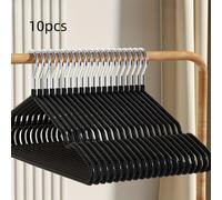 TEMU Perchas Antideslizantes, Perchas Negras Enchufadas, Almacenamiento para Dormitorio, Asistente de Almacenamiento para Lavandería, Almacenamiento Duradero para Dormitorios y Armarios
