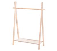 TEMU Perchero infantil de Madera tipo Tipi, en madera de pino 80x30x100cm