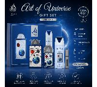 TEMU Perfume Art of Universe Gift Set de Lattafa Unisex | Product 100% Original | Perfume 100ml + Desodorante 200ml + Perfume 20ml + | 320ml