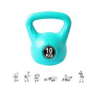 TEMU Pesa . Pesa Kettlebell de Hormigón con Mango Ergonómico. Mancuerna Kettlebell para Entrenamiento Muscular en casa y Gimnasio.