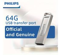 TEMU PHILIPS Memoria USB Metálica 8GB/16GB/32GB/64GB/128GB, Flash USB de Velocidad para Portátil, Memoria Externa USB para Almacenar Más Fotos y Videos