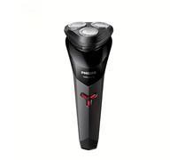 TEMU Philips Serie 1000 de Afeitadora Eléctrica (S1113) - Impermeable IPX7 para Uso /Húmedo, Autonomía de 30-45 , Carga USB en 1 Hora, Cuchilla Flotante 3D y , Limpieza con Un