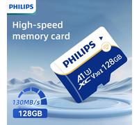 TEMU Philips una tarjeta de memoria de velocidad compatible con dispositivos electrónicos, con un diseño Plug-And-Play, disponible en múltiples capacidades de 8GB, 16GB, 32GB, 64GB, 128GB y 256GB.