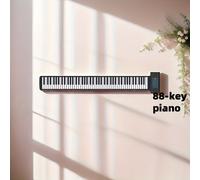 TEMU Piano Portátil Multifunción de de , Versión Profesional con Tamaño Estándar de Piano, Cable de Carga USB, Manual y Pedal de