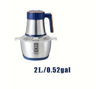 TEMU Picadora Eléctrica de Carne, Procesador de Alimentos 2L/3L/5L de Acero Inoxidable y Máquina de , para Carne, Verduras, Frutas y , 500W, Enchufe Europeo