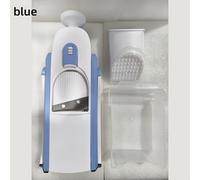 TEMU Picadora Multifuncional de Verduras 5 en 1, Cortador de Patatas para Cocina, 4 con Más de 100 Ajustes de Grosor, Cortador para Freír Francés