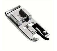 TEMU Pie de Prensa Cortador Lateral Overlock para Máquinas de Coser Singer, Brother, Juki - Plateado - para Máquinas de Vástago - para y Profesionales de la Costura - Ideal para Precisos de Tela
