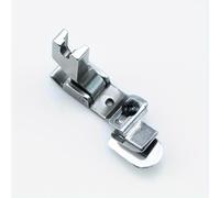 TEMU Pie prensatelas de máquina de coser industrial, pie de dobladillo ajustable de acero inoxidable para máquina de coser de aguja única, ideal para dobladillos redondeados de faldas y cinturillas