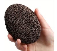 TEMU Piedra de natural para remover piezas pesadas y muertas de color beige para pies y manos, exfoliante sin perfume para pies y manos, marrón porosa para exfoliar, piedra de para pies.