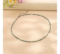 TEMU Piedra Natural 1pc Africana Natural con , Cuentas, Collar de Estilo Minimalista, Impermeable, Moda, Joyería , Se Puede Usar Como Regalo para Tu Ser