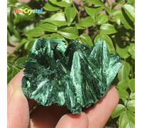 TEMU Piedra natural de - Espécimen de roca de sin para decoración de escritorio u oficina, colección de minerales, pecera y paisaje de bonsái, regalo único de cristal verde para y familiares
