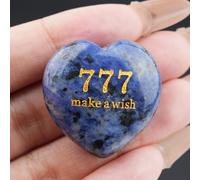 TEMU Piedras del Número del Ángel 777 - Cristales Espirituales para la , de Decisiones y la Guía, Piedras Naturales Místicas para el Hogar, o Regalo, Joyería