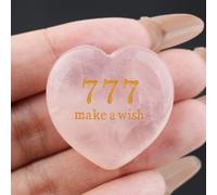 TEMU Piedras del Número del Ángel 777 - Cristales Espirituales para la , de Decisiones y la Guía, Piedras Naturales Místicas para el Hogar, o Regalo, Joyería