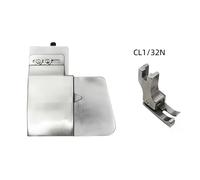 TEMU Pieza prensadora de costura para cuello, cintura y solapa de pantalón para máquina de coser, extractor