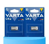 TEMU Pilas CR2 Litio de , Larga Duración, Para Uso Diario, Ideal para Cámaras Fotográficas, Linternas, Sensores de Alarma, Equipos de Medición, Punteros, Juegos y Otros Dispositivos Pequeños - VARTA