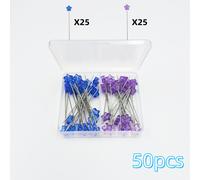 TEMU Pines de estrella y , pines de posicionamiento de estrellas, pines de empuje de estrella grandes, 2 pulgadas