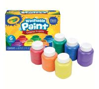 TEMU Pintura Lavable Crayola para Niños, Actividades para Niños en Casa, Materiales de Pintura, Suministros , Regalos, Opciones Variadas, Regalos para Navidad, Halloween, y Acción de Gracias