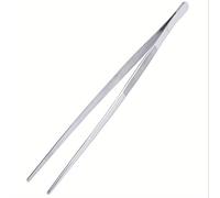 TEMU Pinzas de cocina de precisión de acero inoxidable, pinzas para alimentos con punta dentada para cocinar y servir - Paquete de pinzas culinarias multifunción