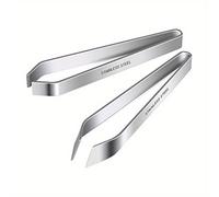 TEMU Pinzas para pescado, 2 unidades, de acero inoxidable, e inclinadas, herramienta de extracción para restaurantes Eid Mubarak