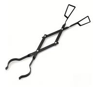 TEMU Pinzas Resistentes para - Agarrador de Leña de 26" con Empuñadura Antideslizante, Construcción en Acero Recubierto en Polvo para Chimenea, y Patio - Ideal para Profesionales y Uso Doméstico -